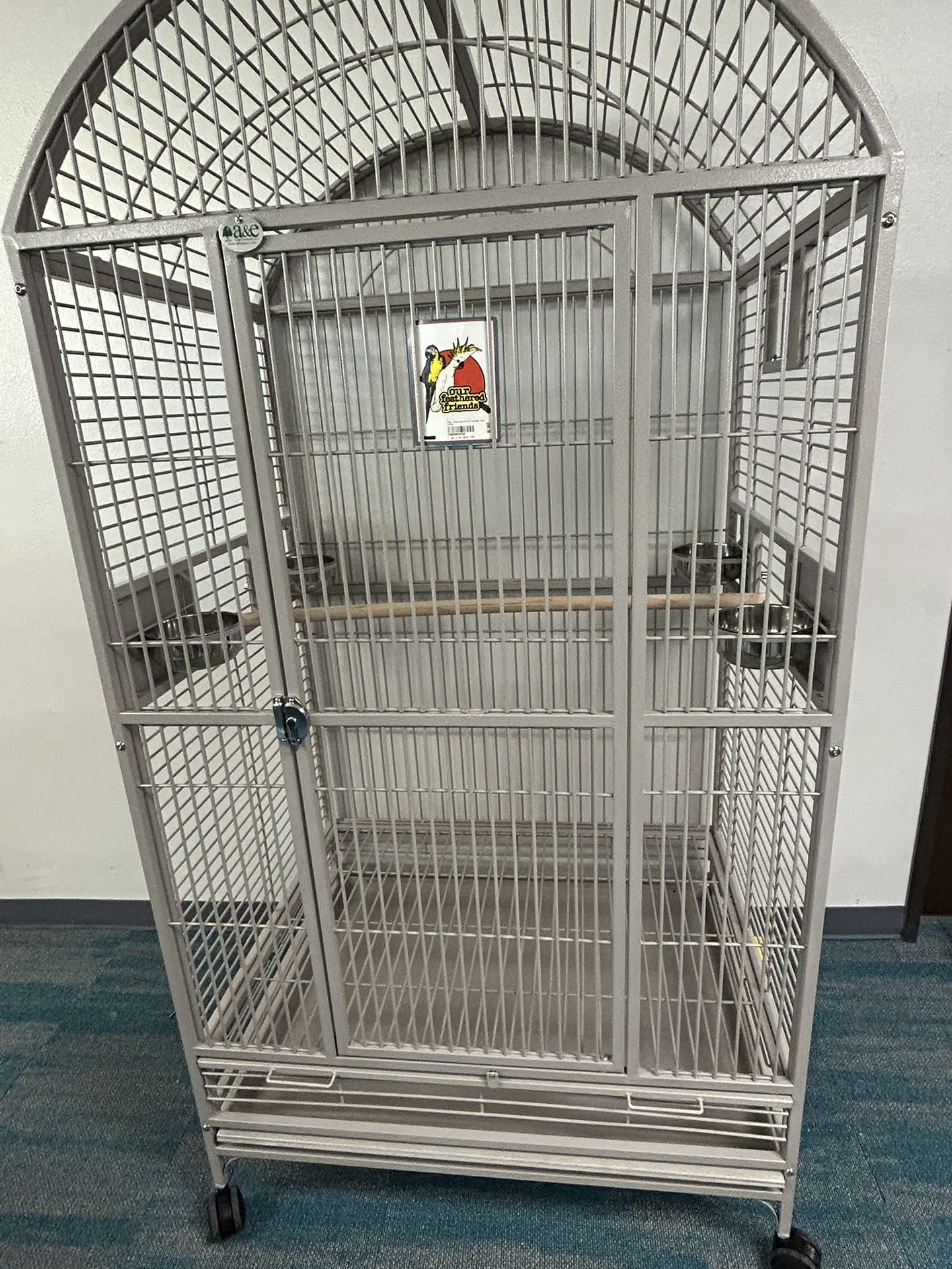Arch Top Bird Parrot Cage