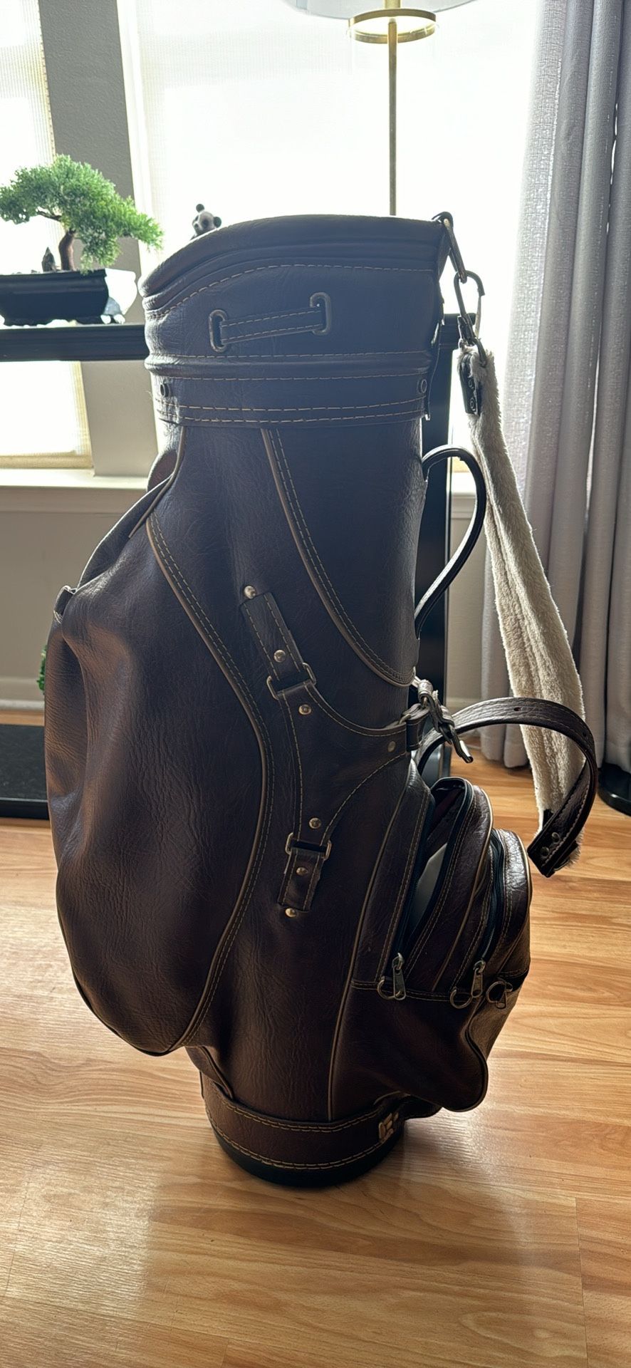 Leather Golf Bag
