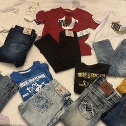 Kids 2,3 True Religion Outfit Sets