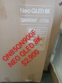 SAMSUNG 85"INCH NEO QLED 8K Q900F