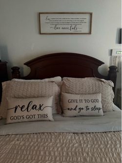 6 piece Cherrywood bedroom set