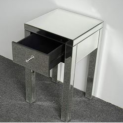 Mirror Side Desk, Nightstand 