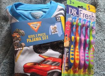Pj's & Toothbrushes