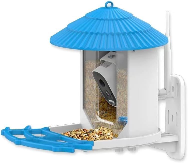 Smart Bird Feeder with Camera Themoxia Bird Feeder Camera Wireless Outdoor