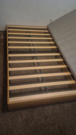 Twin platform beds