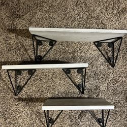 Shelves- Set Of 3