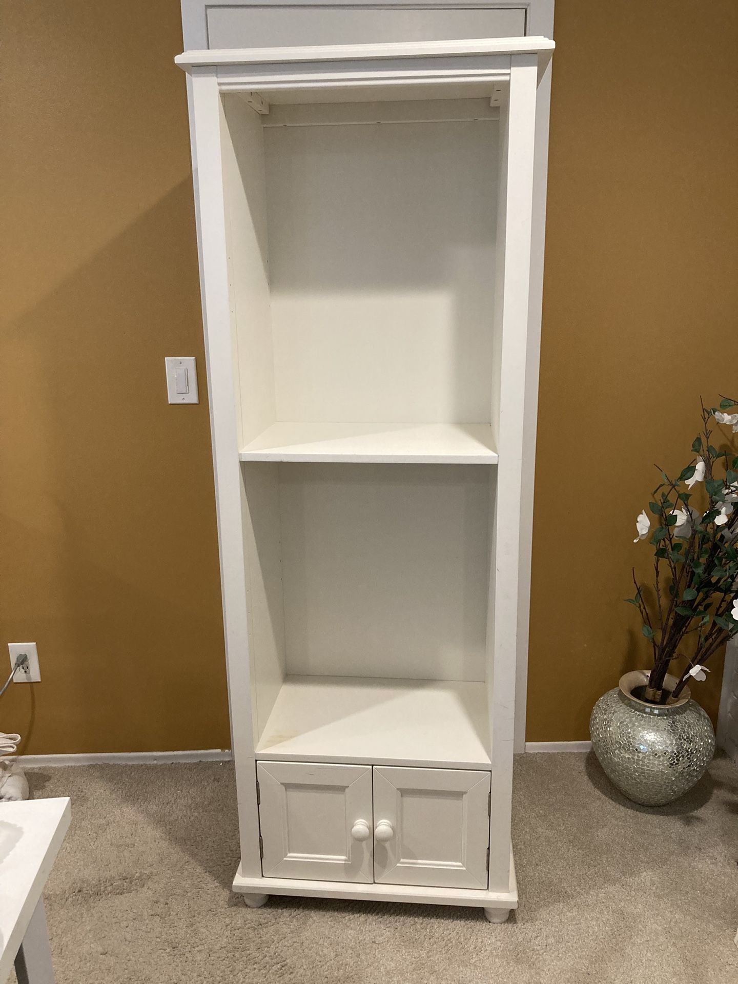 Upright White Cabinet
