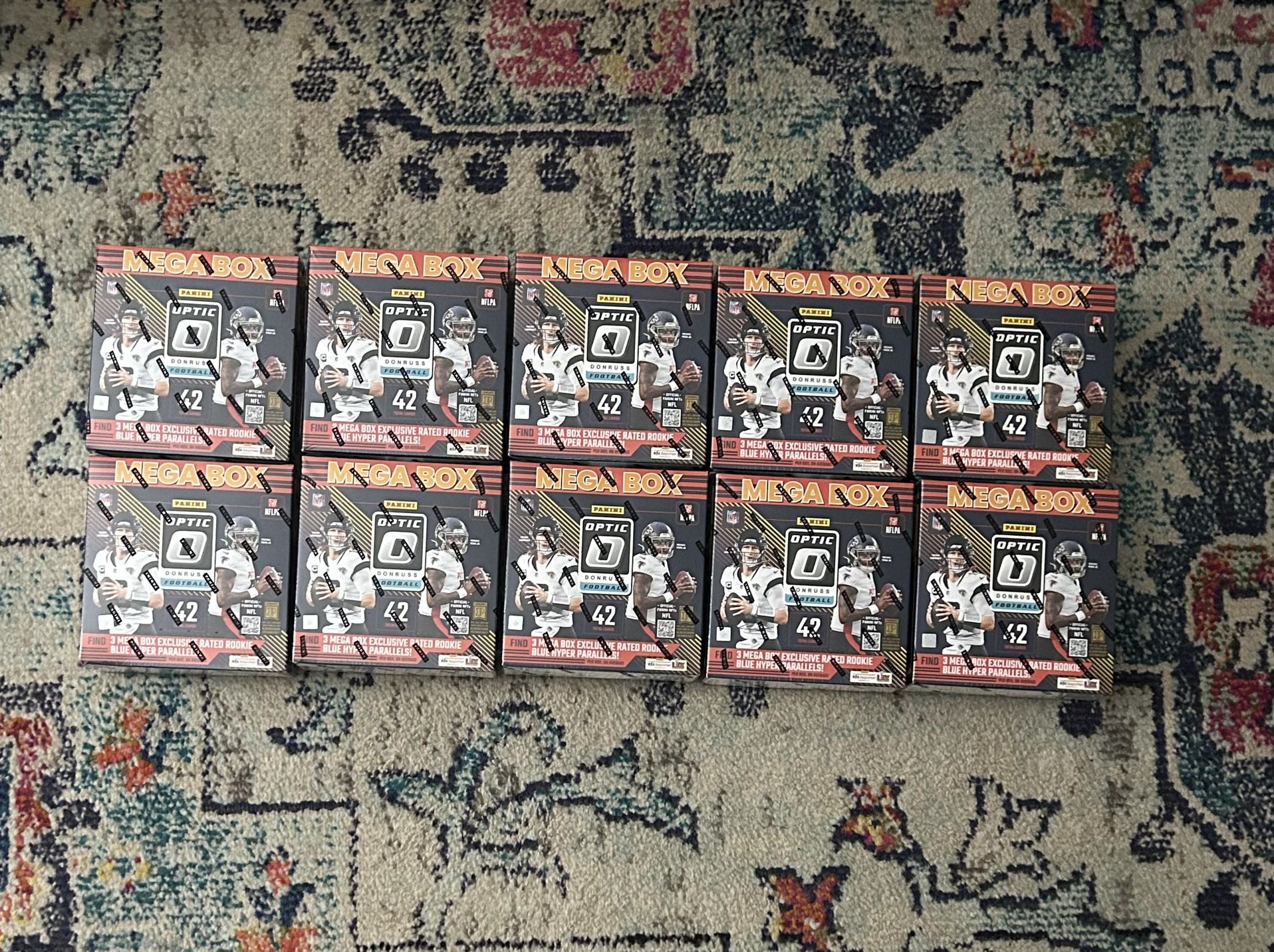2024 Panini Donruss Optic Football Mega Boxes Brand New Sealed