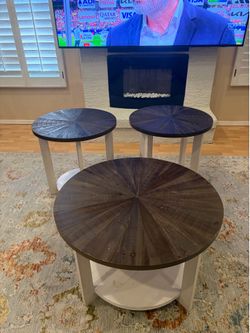 Coffee and end table