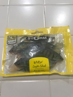Storm swim shad fishing lures