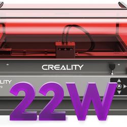 Creality Falcon2 Pro S 22W Laser Engraver, 120000mW Desktop Diode Laser Cutter with Auto Focus (Z-Axis) & Auto Cut Through, Integrated Enclosure, Came