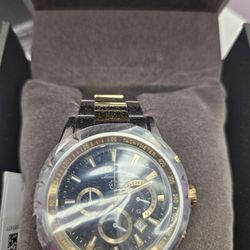 Bulova Mens Watch Marine Star 98B433 Two-Tone Stainless Quartz Analog