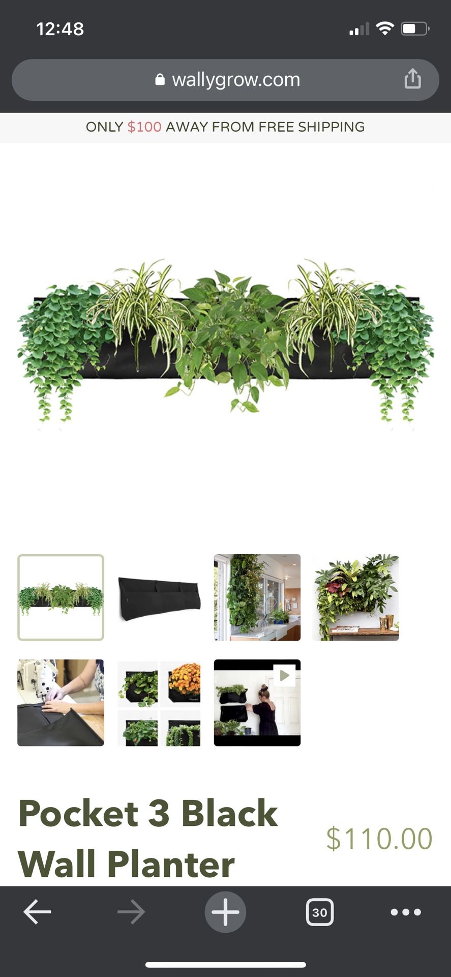 Wallygrow Wall Planter