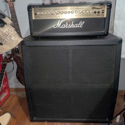 Marshall MG100HDFX and Randall RA412DB