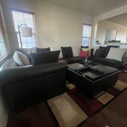 Living Spaces Sectional