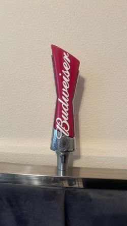 Budweiser beer draft handle