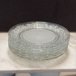 New princess House Crystal Glass Dinner Plates