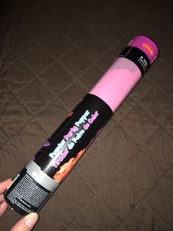 Powder popper for gender reveal .. Pink