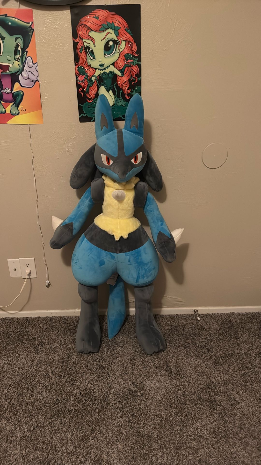Life Size Lucario Pokemon Plush