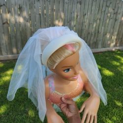 Birdal Headband With Veils Diadema Con Velo