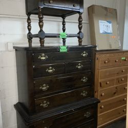 Dresser And Nightstand Set Made From Real Wood