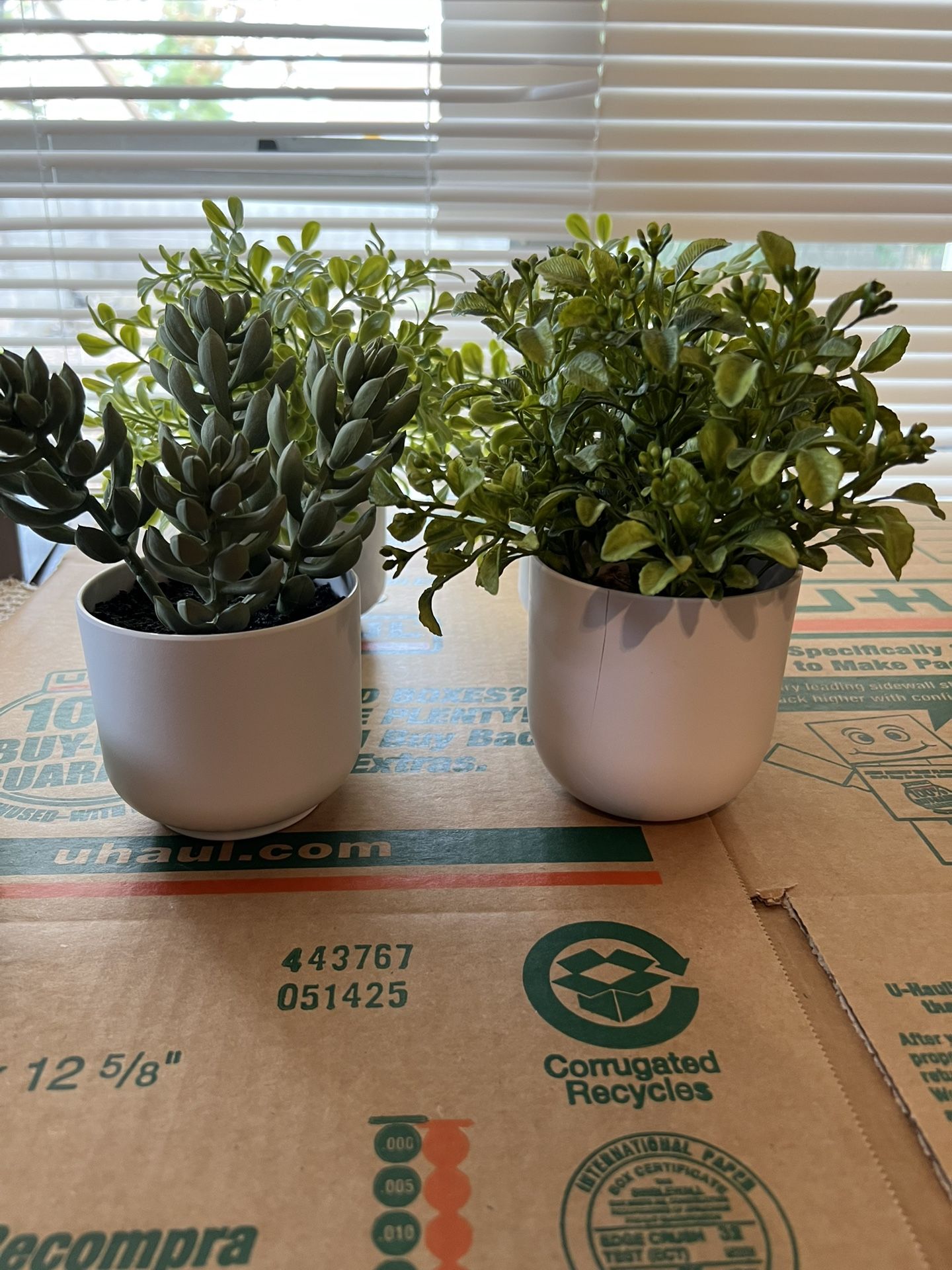 Fake Plants Decor X 4