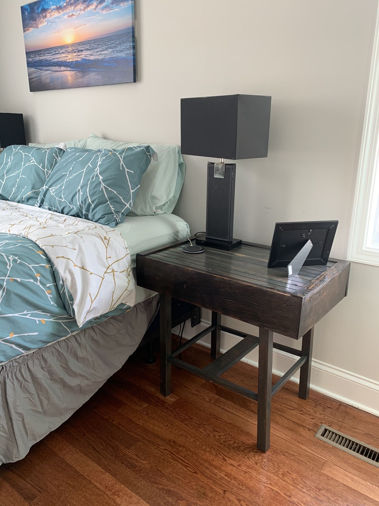 Rustic farmhouse table