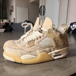 Off White Jordan 4s