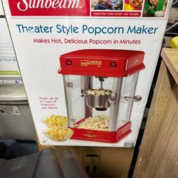 Popcorn Maker Great For Hosing Parties Or Movie night 