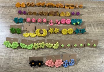 Clay Earrings