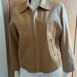 Tan Leather Jacket 