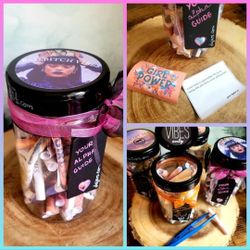 Alpha Jar- Advices In Notes ( Handmade) 