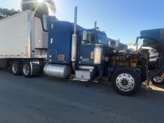 Blue “1996” Peterbilt 379