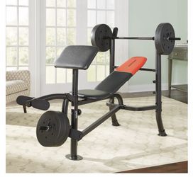 Weights and bench