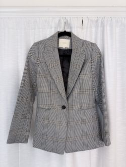 New Maje Mixed Wool Jacket 