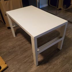 Ikea Kids White Adjustable Desk