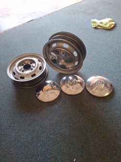 Vw Bug Rims/caps