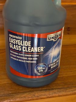 Easy glide professional glass cleaner
