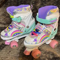 Girls Skate Set Size 4