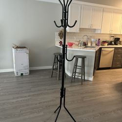 Freestanding Organizer, Coat Rack 