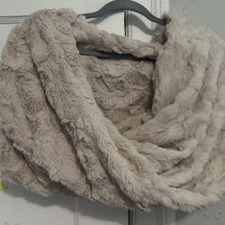 Faux Fur Shrug