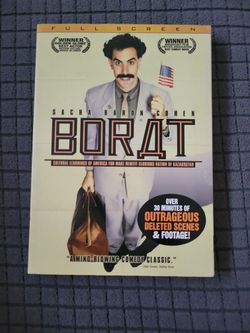 Movie BORAT,  DVD - New