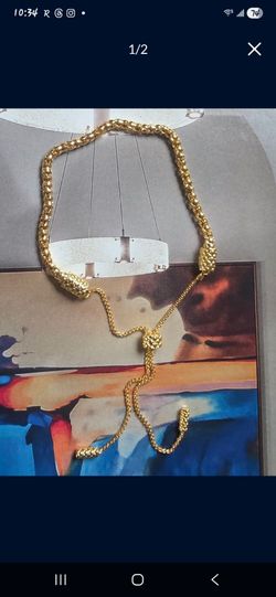 Pandora Gold Studded Chain Slider Bracelet
