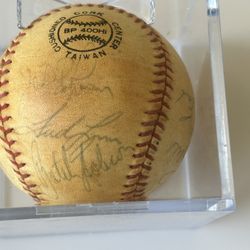 1969 BOSTON RED SOX AUTOGRAPHED TEAM BASEBALL ⚾️ 