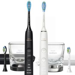 New Set of 2 PHILIPS Sonicare DiamondClean 9000 Bluetooth Rechargeable Electric