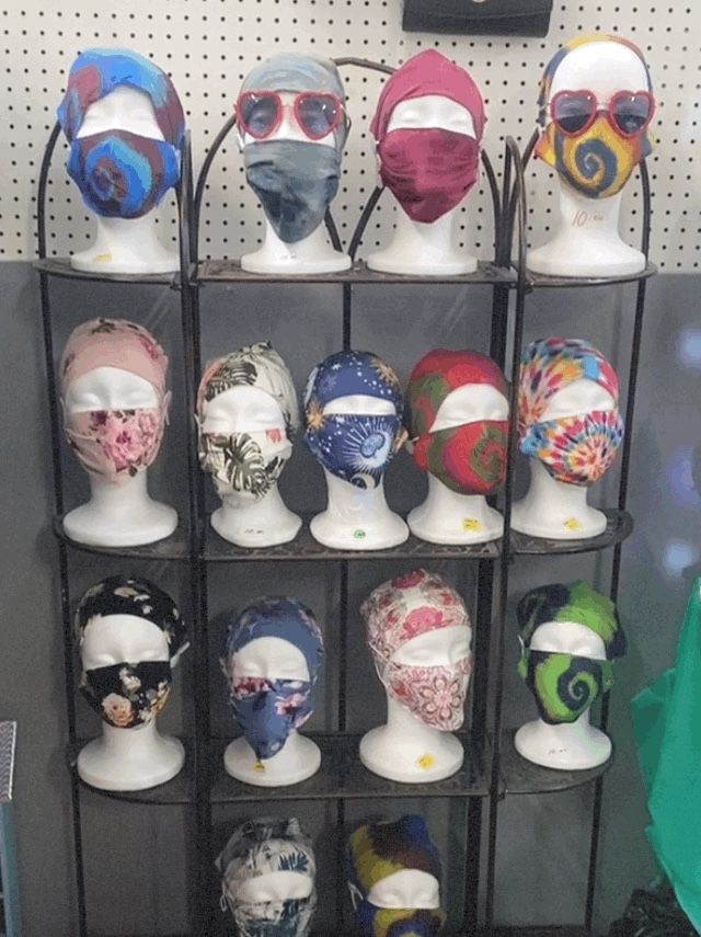 Matching Head Band Face Mask Sets