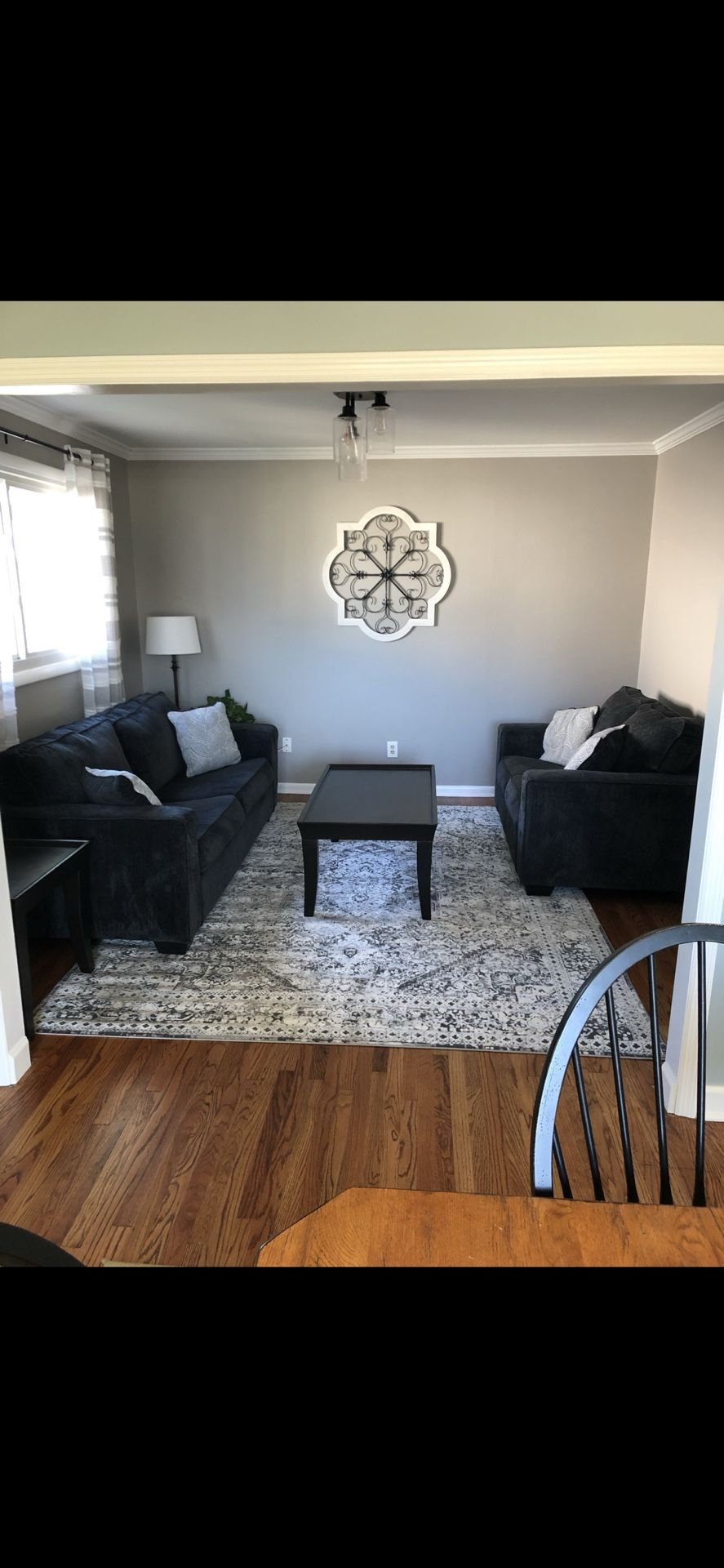 Matching Sofa and Loveseat Set