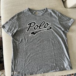 Polo Ralph Lauren Grey shirt size large 