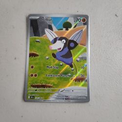 Drilbur - 124/086 - SV: Black Bolt (BLK)