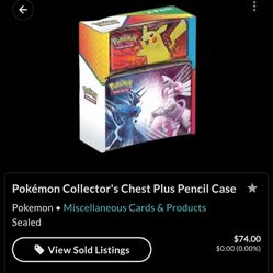 Pokemon Collectors Chest (New)